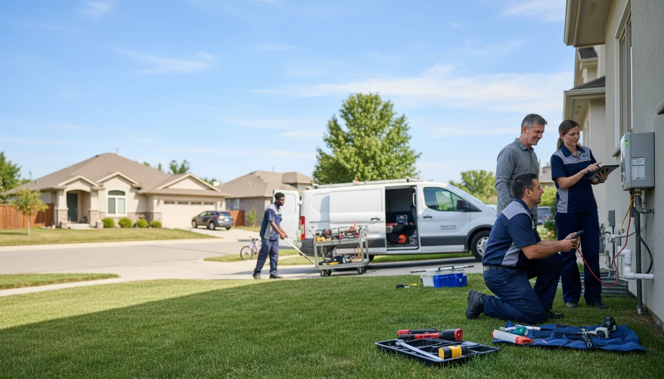 Tankless water heater service in Masontown, PA
